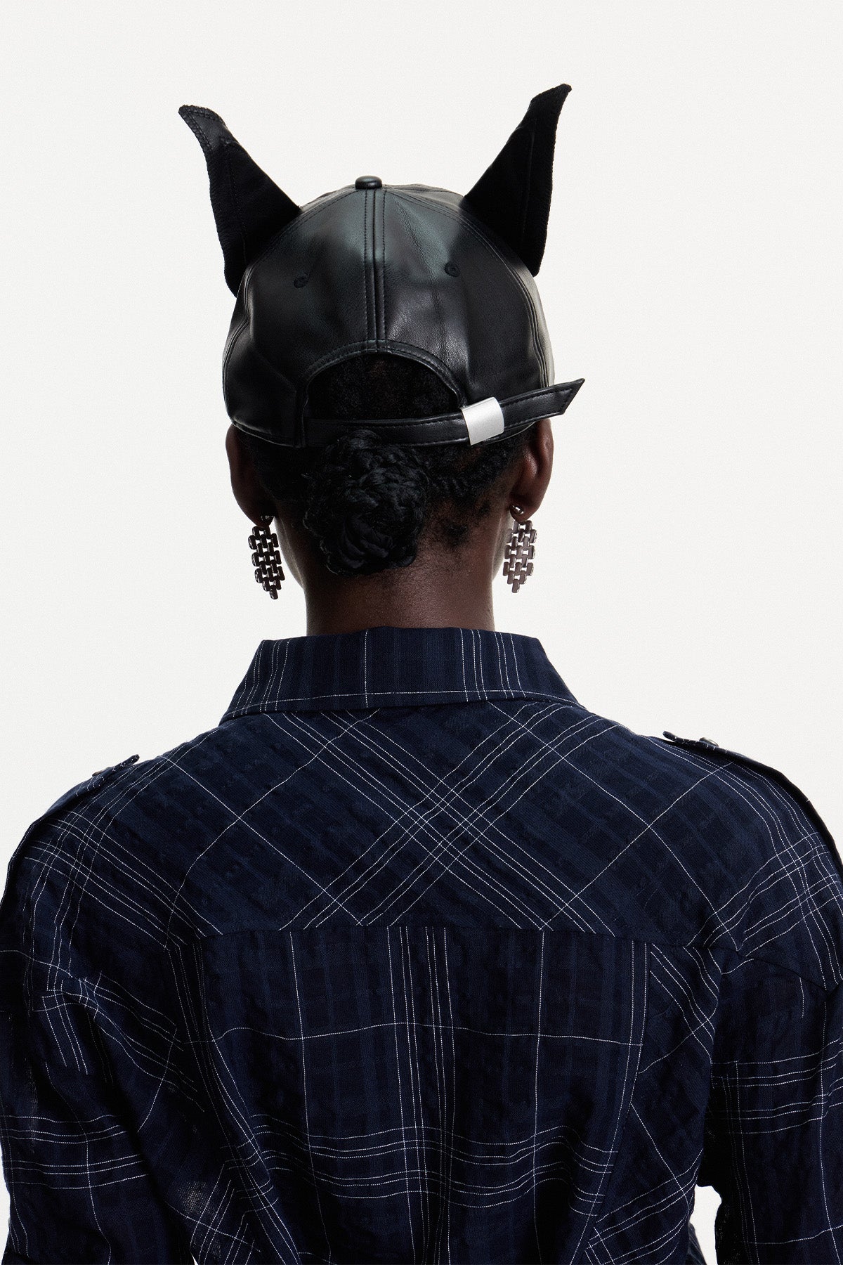 Columbanus Leather Cap