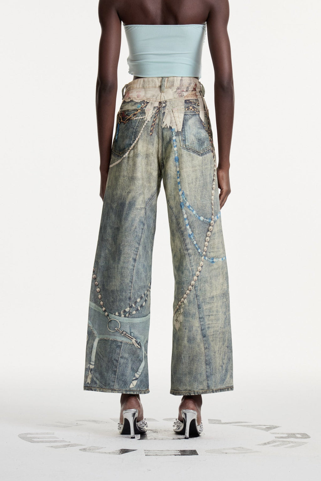 Columbus Print Jeans