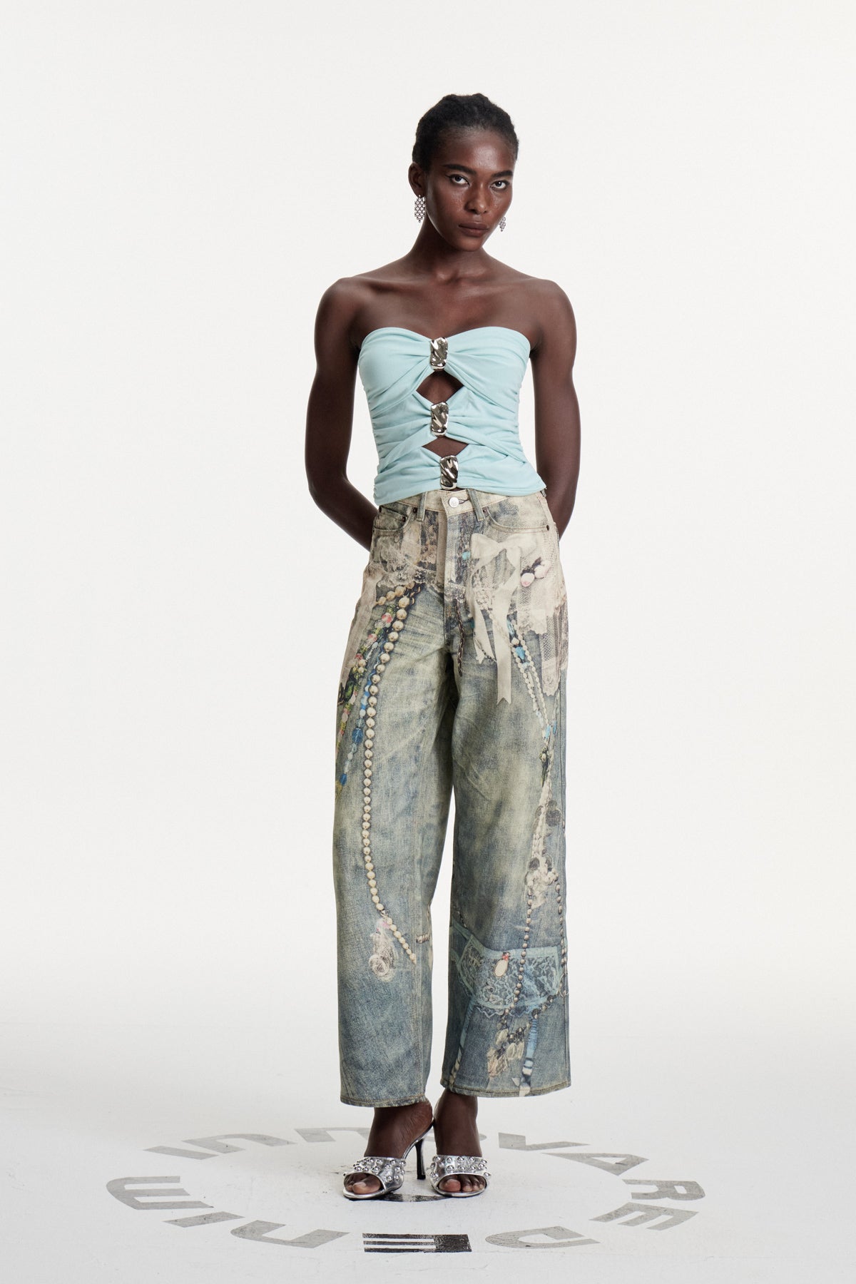 Columbus Print Jeans