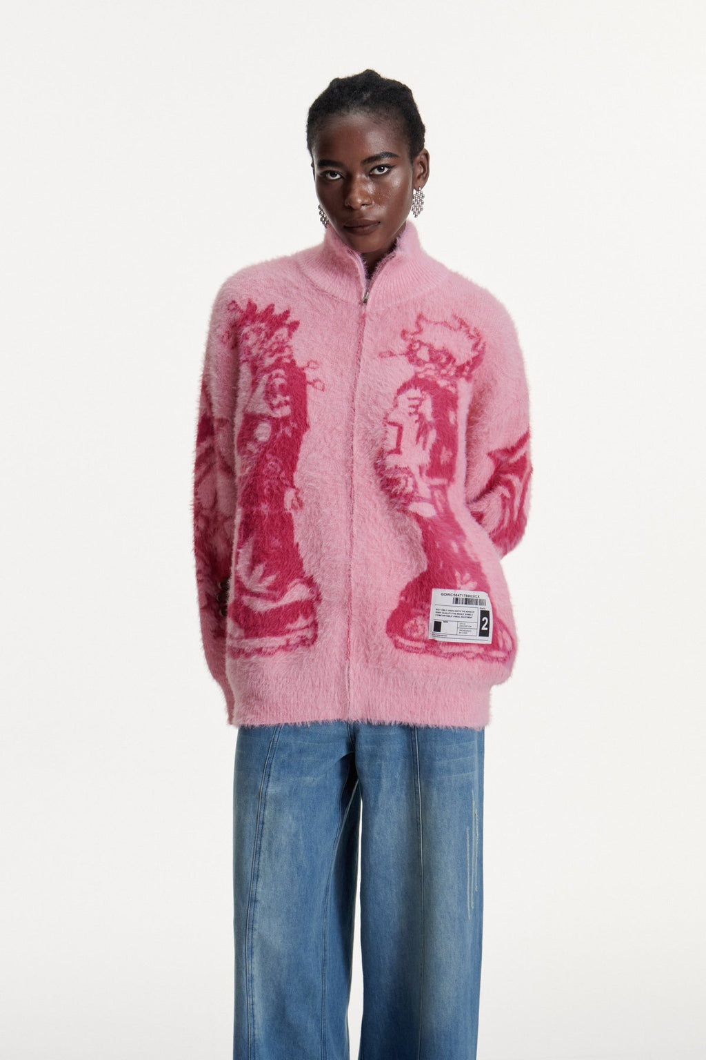 Colwyn Print Knit Top