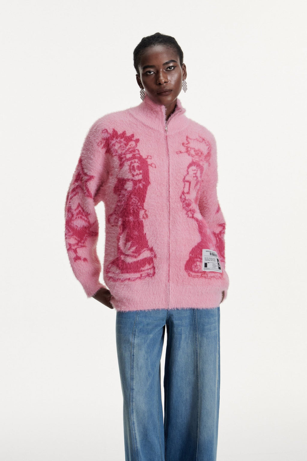 Colwyn Print Knit Top