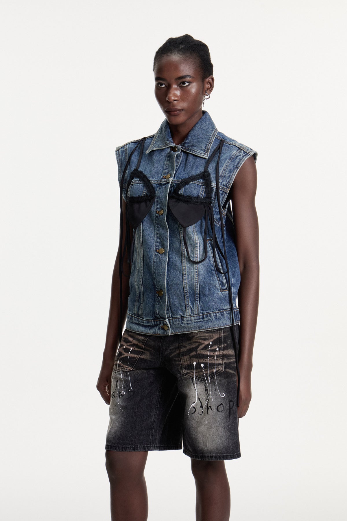 Commodus Denim Vest