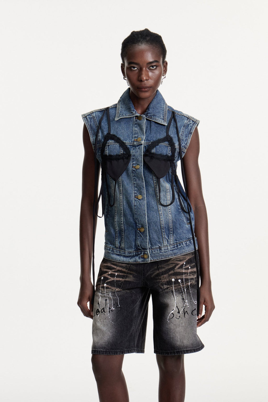 Commodus Denim Vest