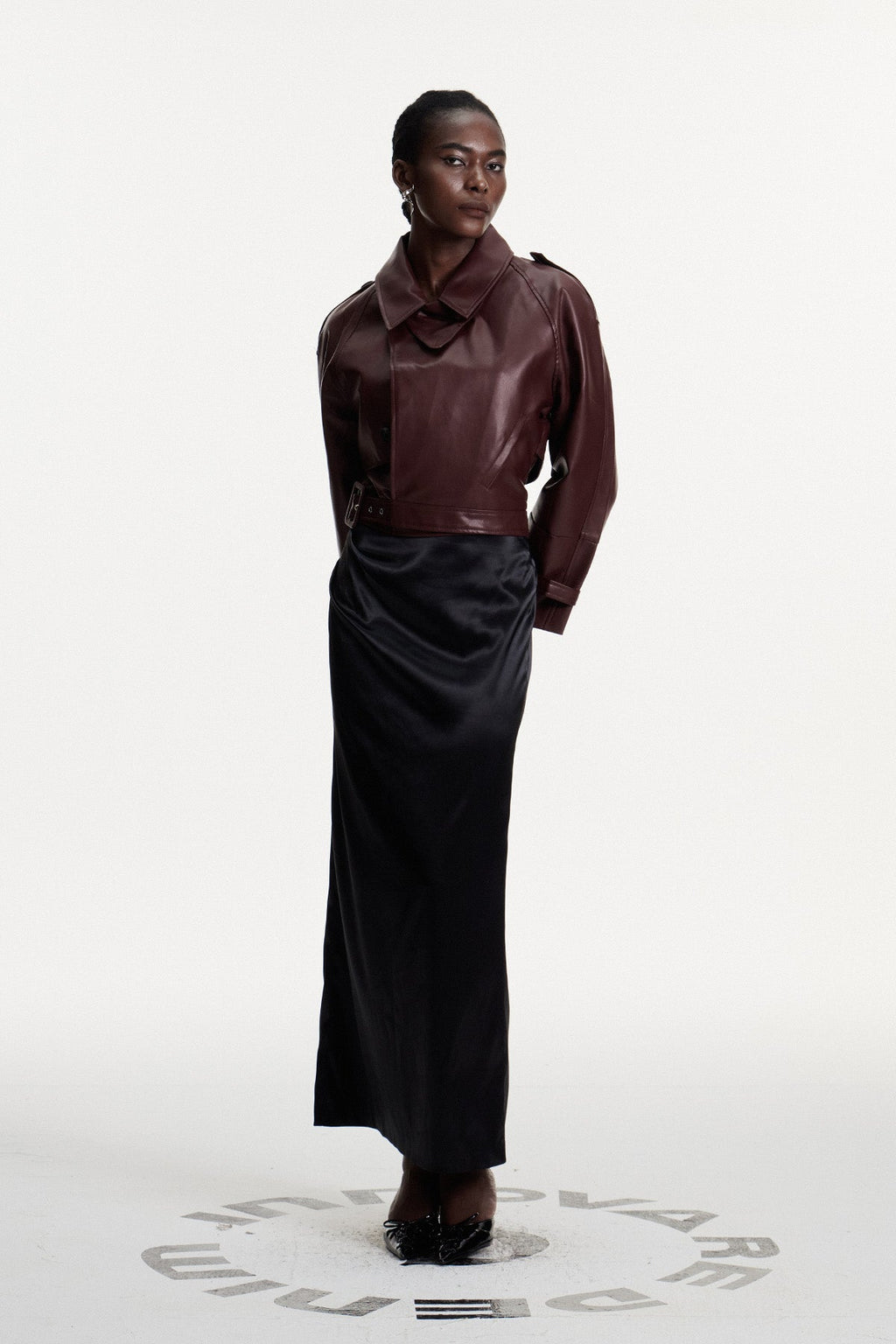 Conley Asymmetric Leather Jacket