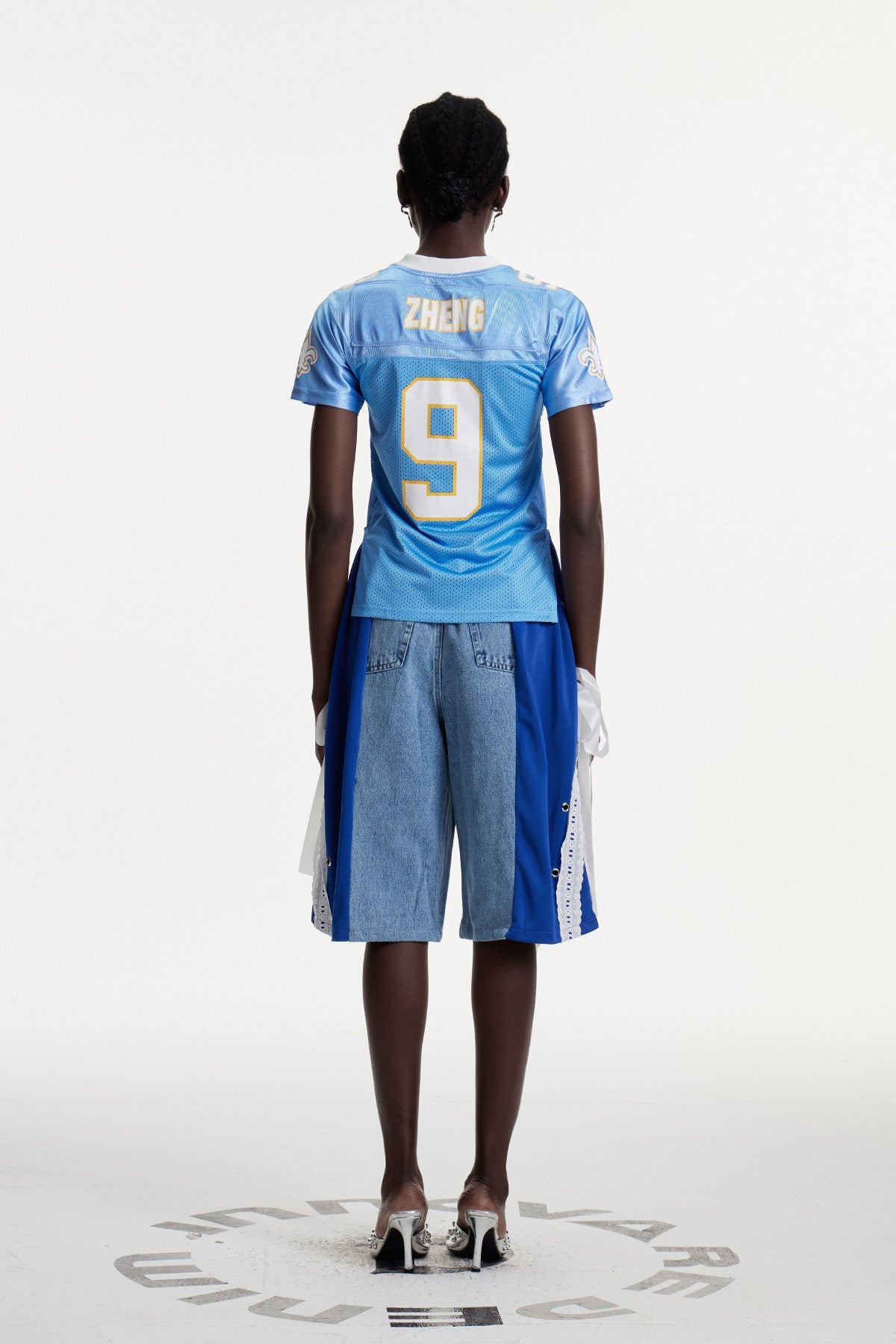 Connie Drawsting Print T Shirt