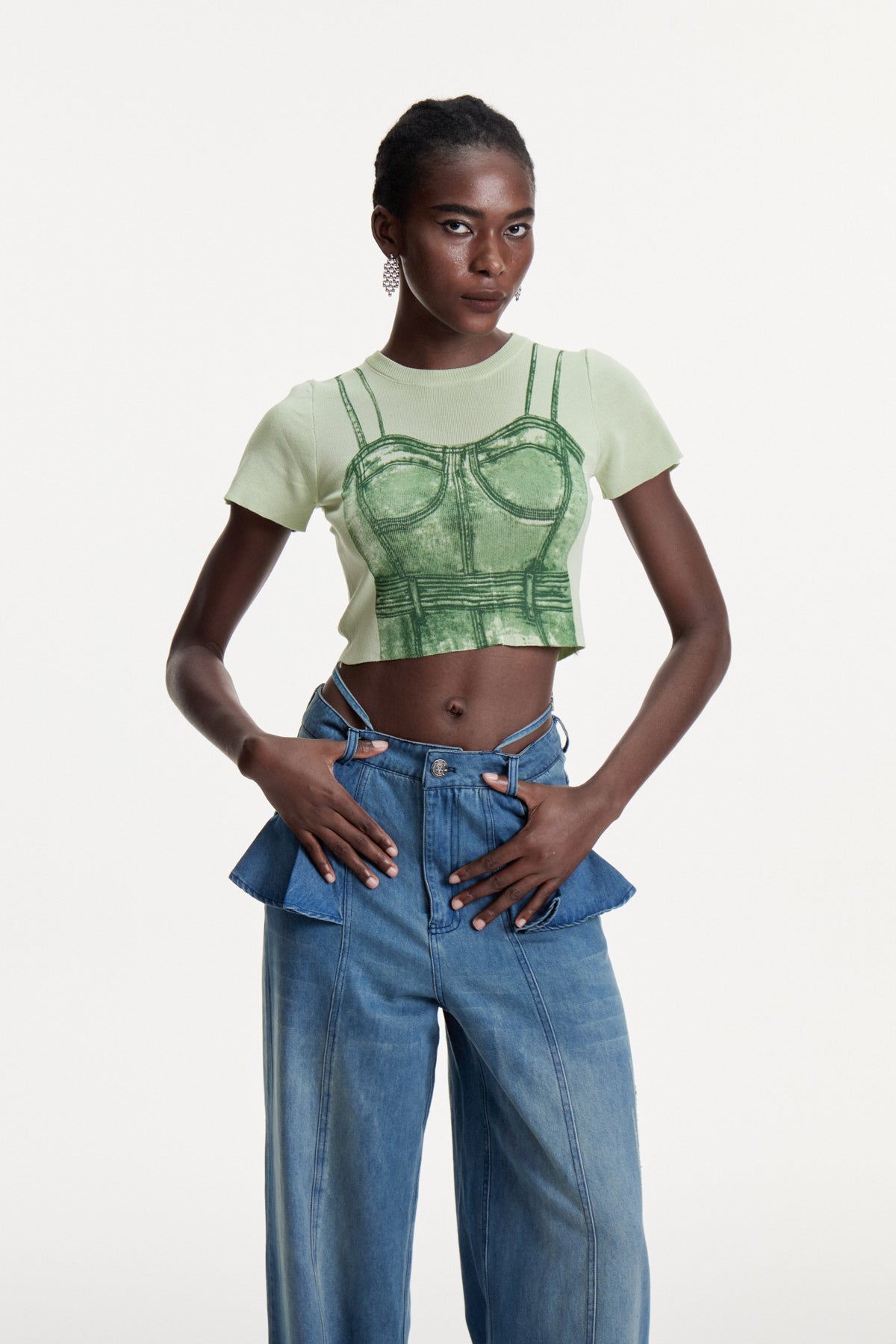 Connor Print T Shirt