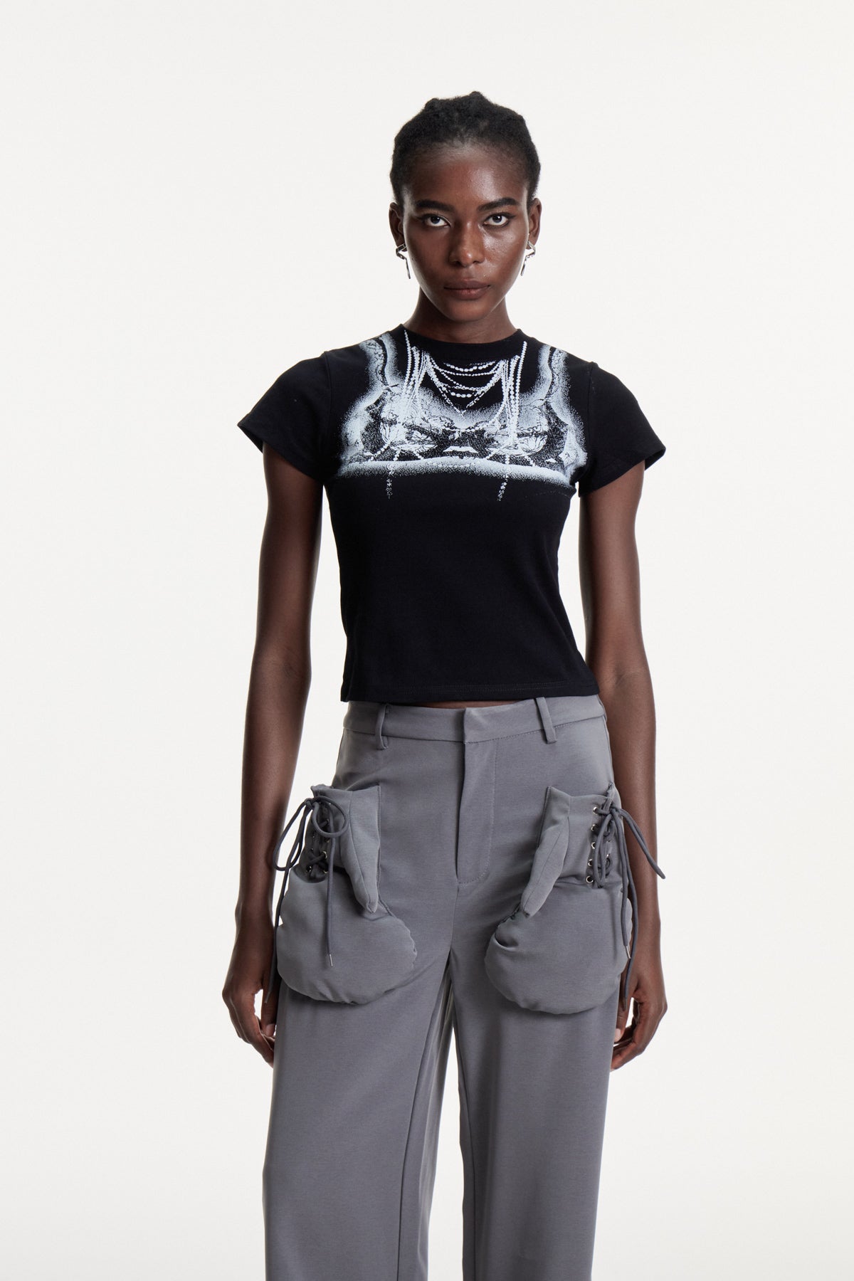 Conrad Print Bodycon T Shirt