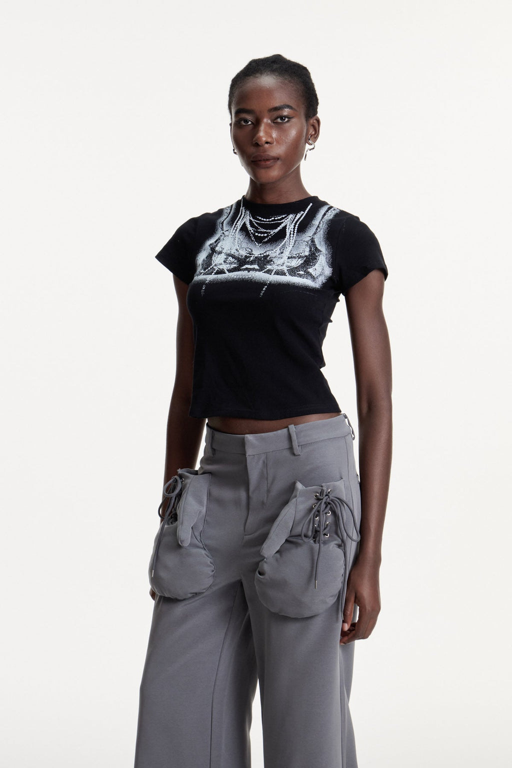 Conrad Print Bodycon T Shirt