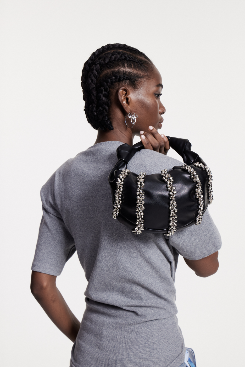 Constancio Embellished  Handbag