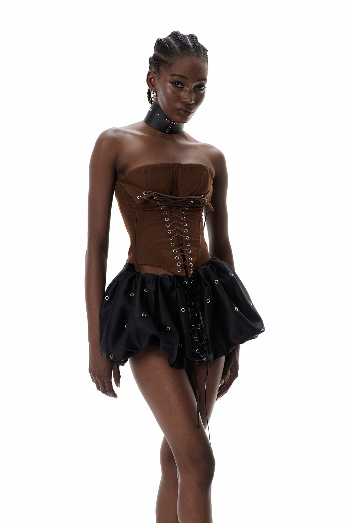 Costantino Corset Lace Up Top
