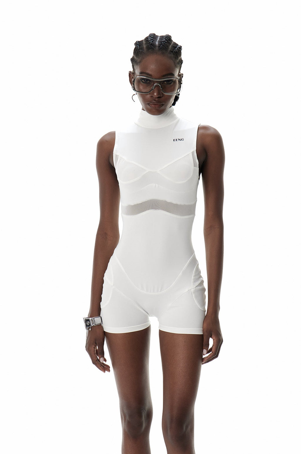 Costanzo Sleeveless Playsuits