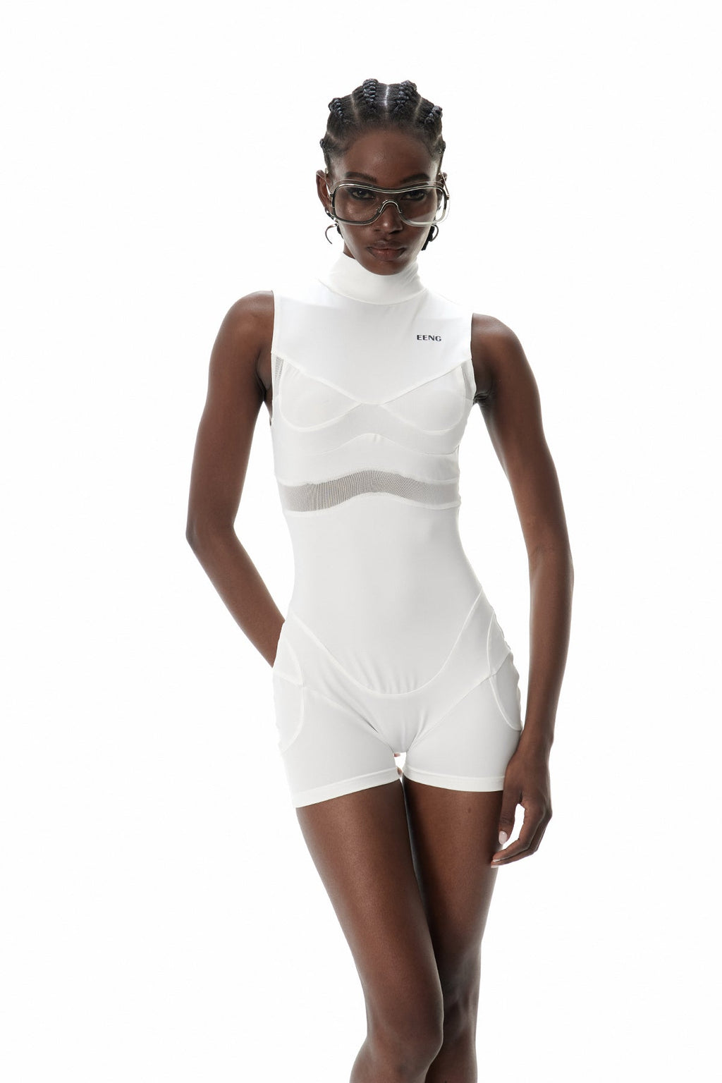 Costanzo Sleeveless Playsuits