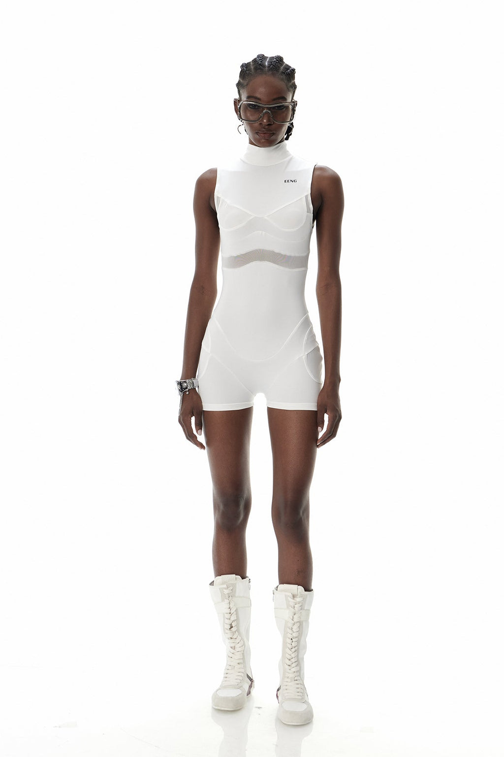 Costanzo Sleeveless Playsuits