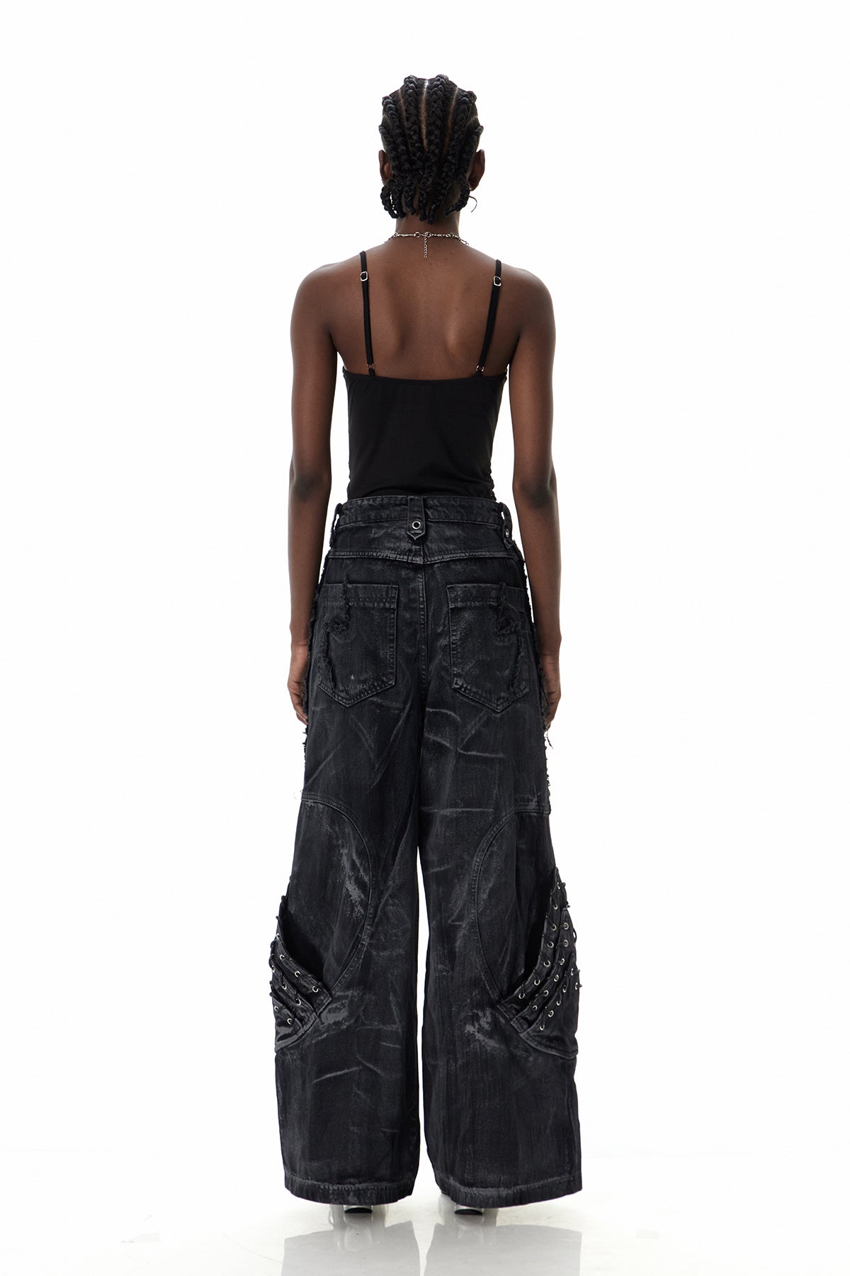 Coty Spaghetti Cutout Bodysuit