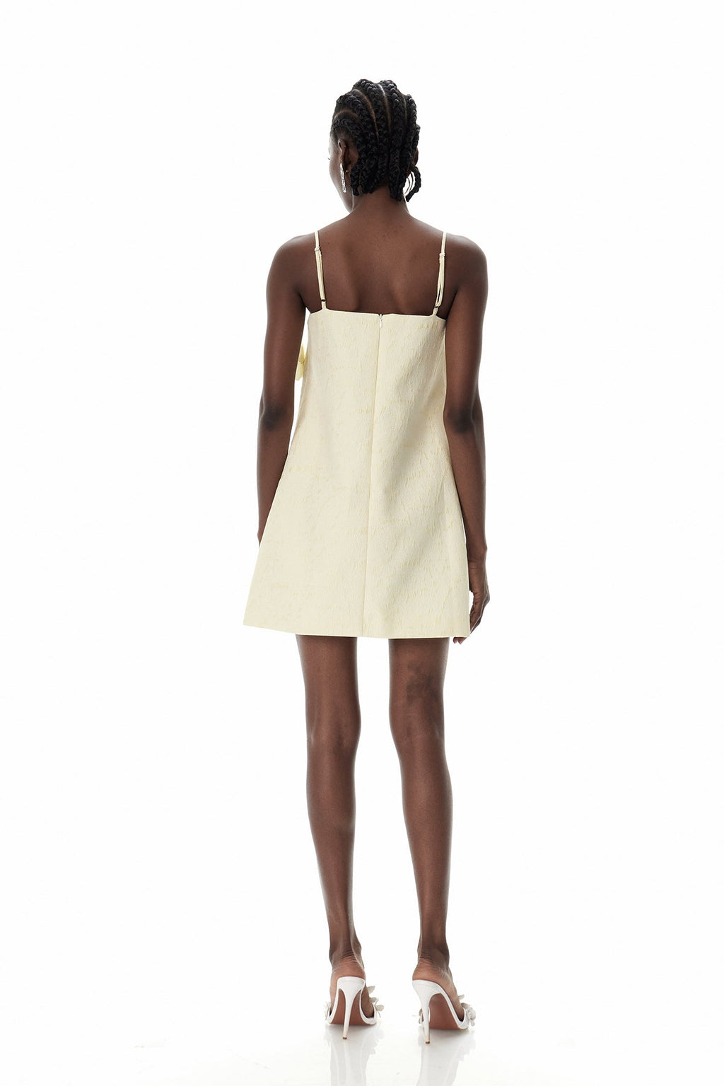 Craig Spaghetti Flower Mini Dress