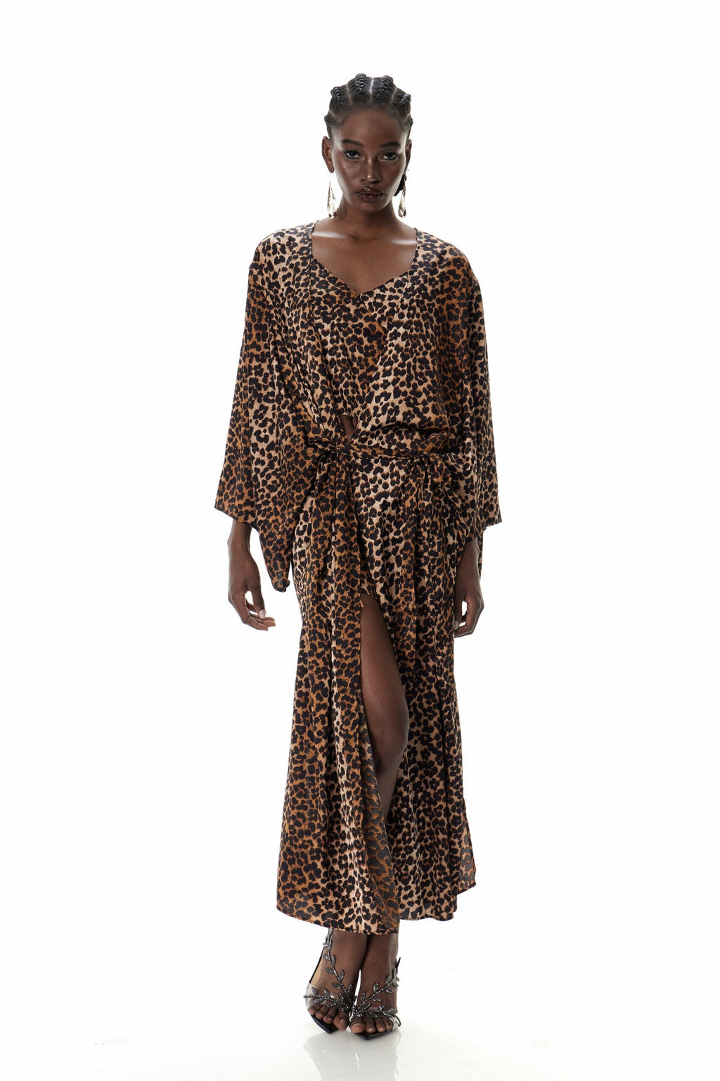 Cristi Leopard Three Piece Pants Set