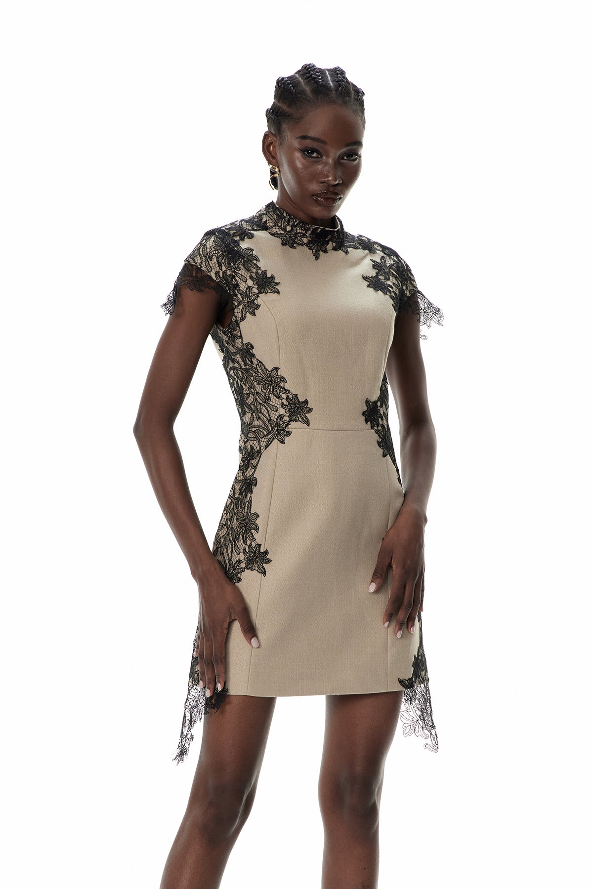 Cristinel  Lace Mini Dress