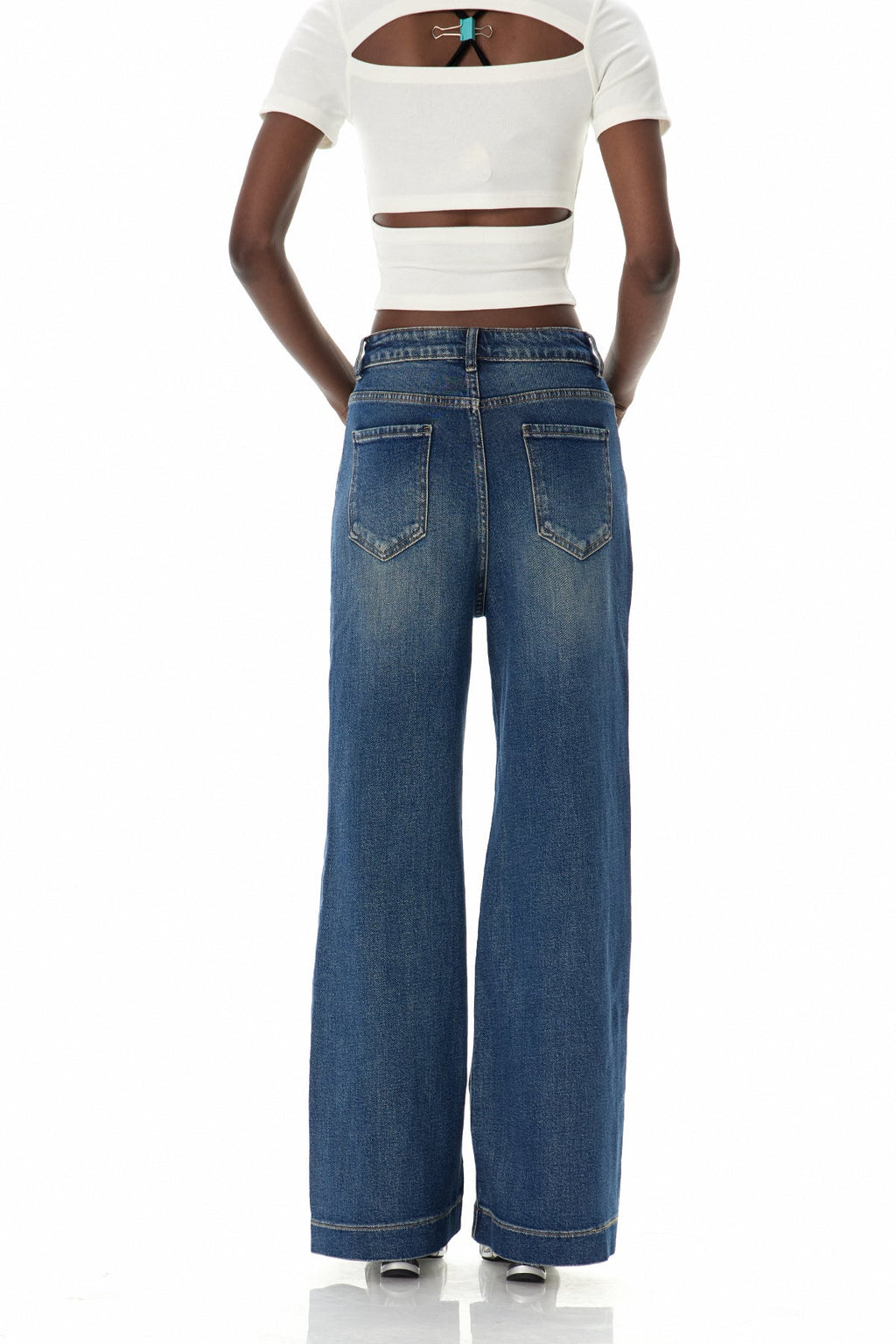 Csenge Rhinestone Jeans