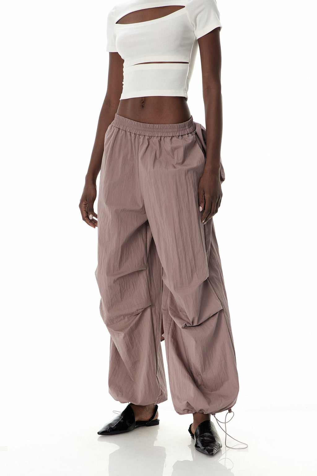 Cuauhtemoc Bow Wide Leg Pants
