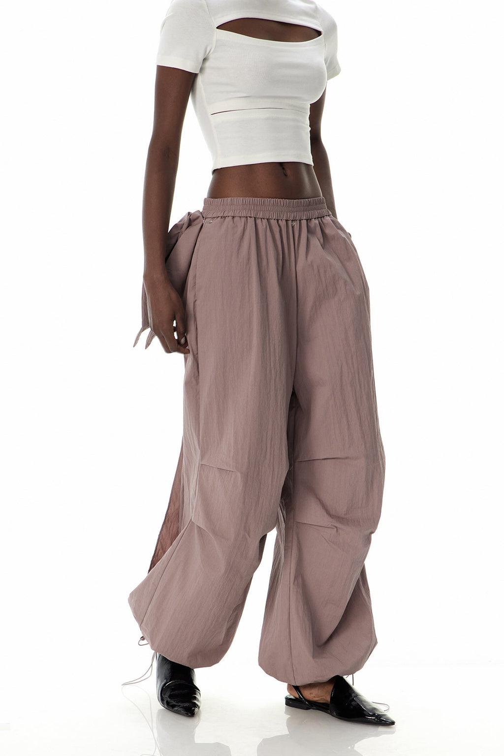 Cuauhtemoc Bow Wide Leg Pants