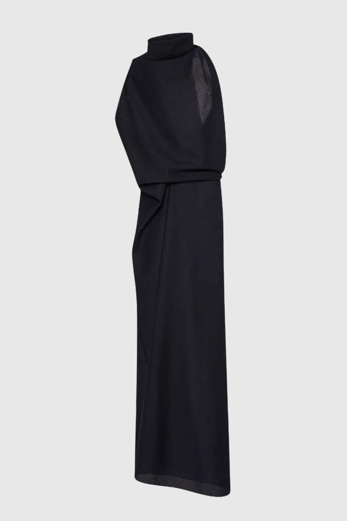 Daan Asymmetric Ruch Maxi Dress