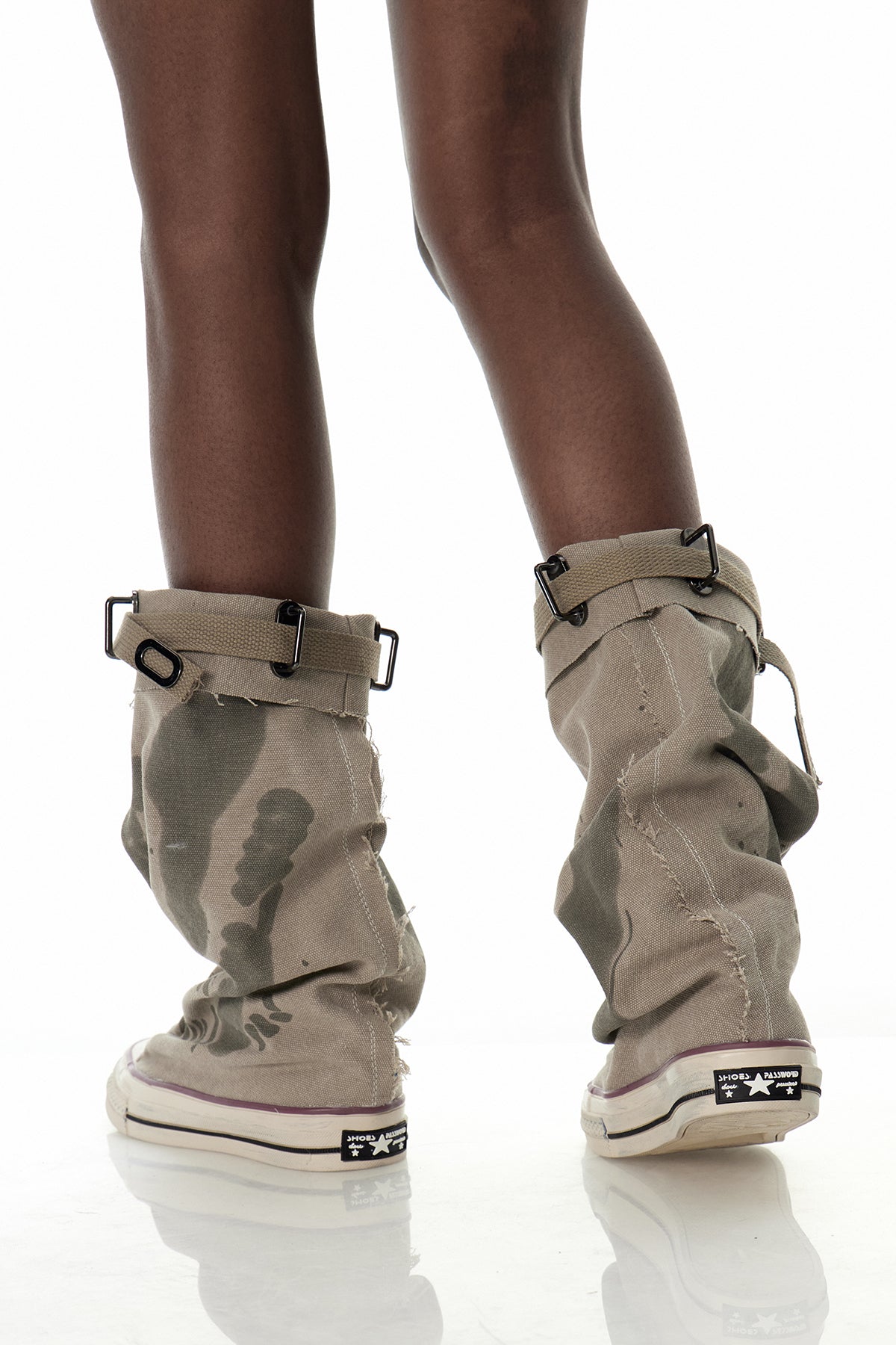 Dacian Print Denim Shoes