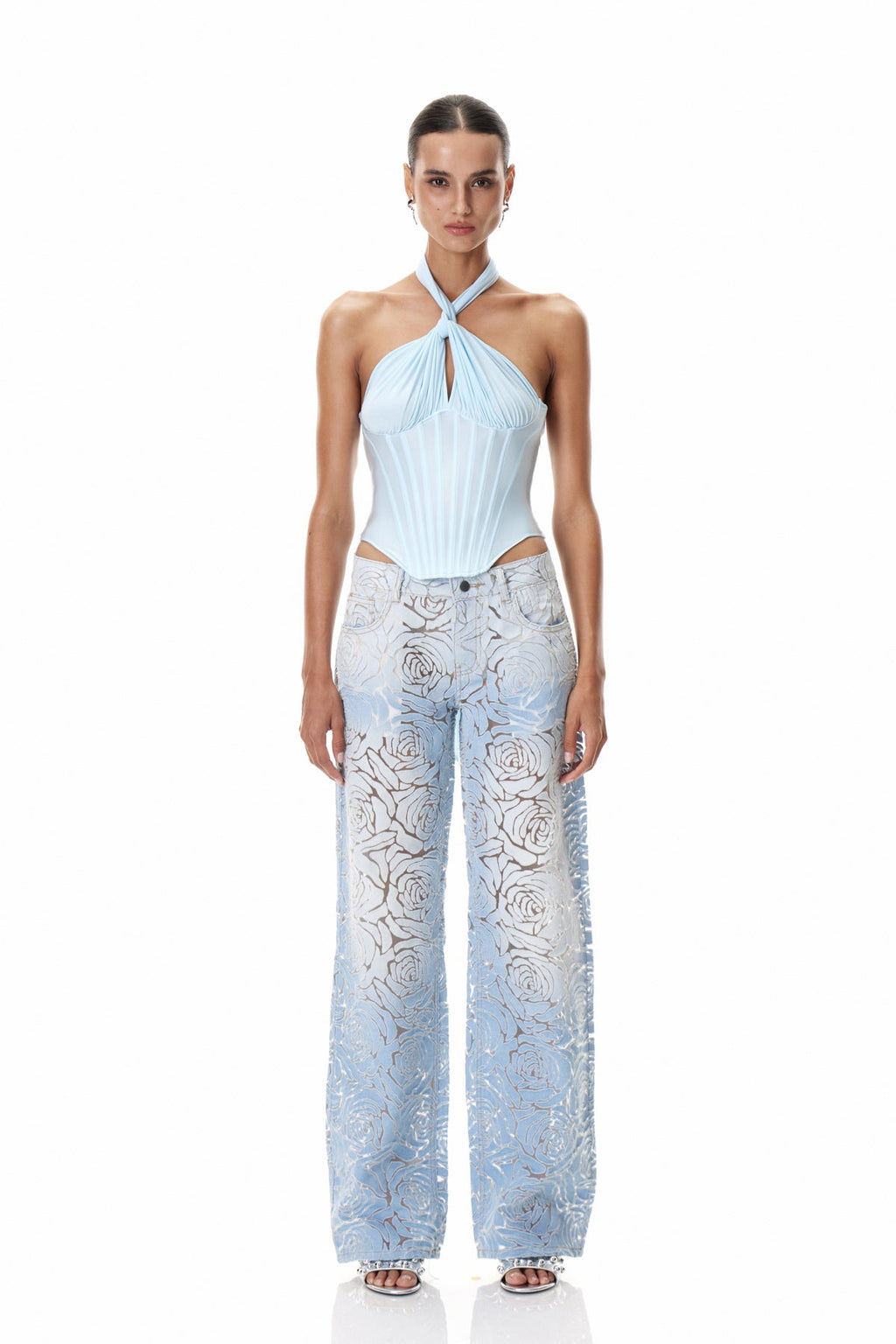 Daigo Corset Halter Neck Top