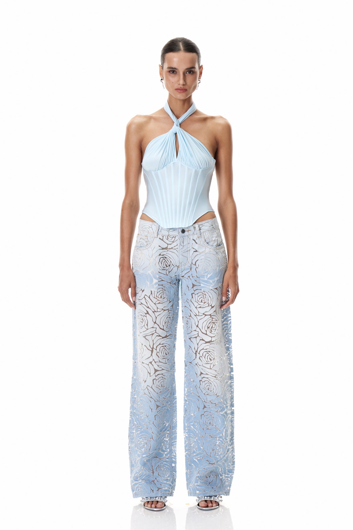 Daigo Corset Halter Neck Top