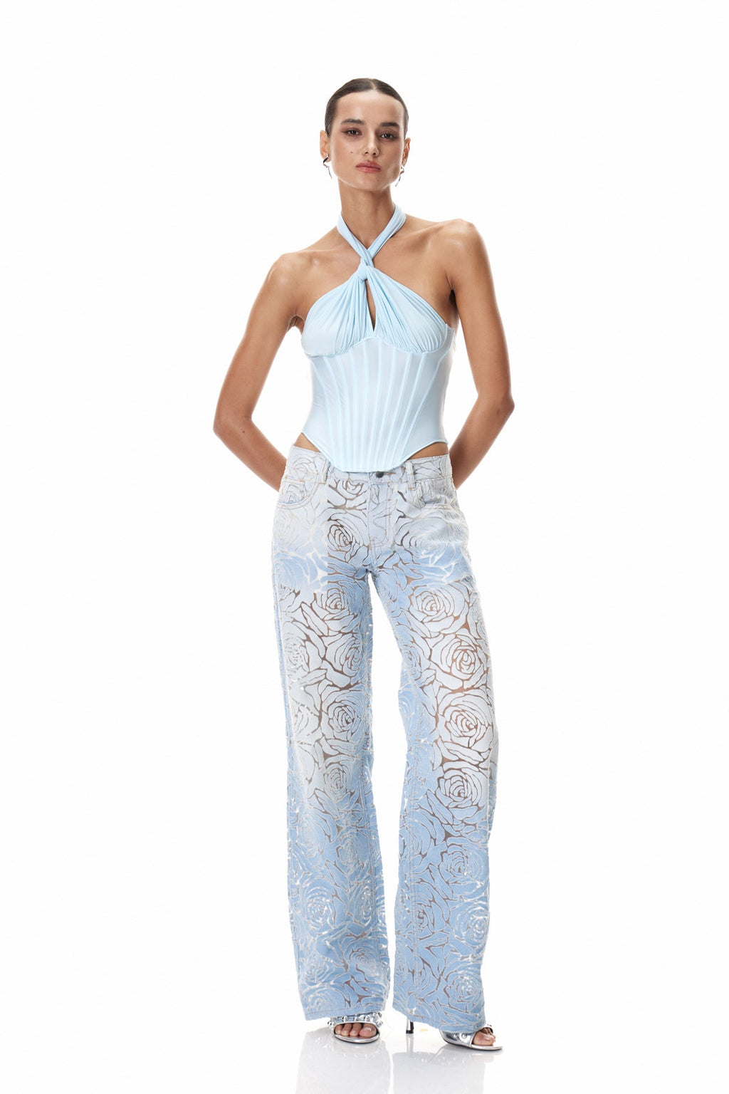 Daigo Corset Halter Neck Top