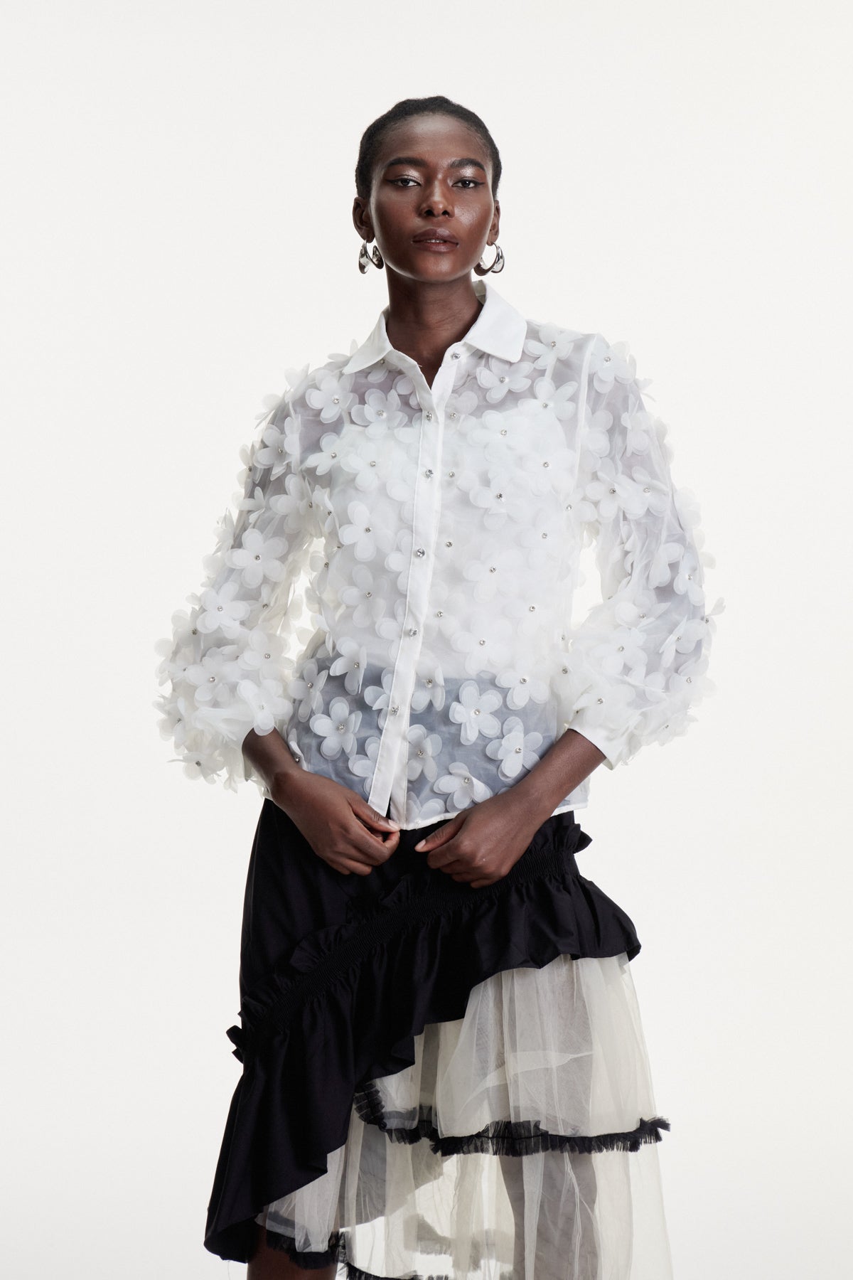 Dalit Flower Crystal Top