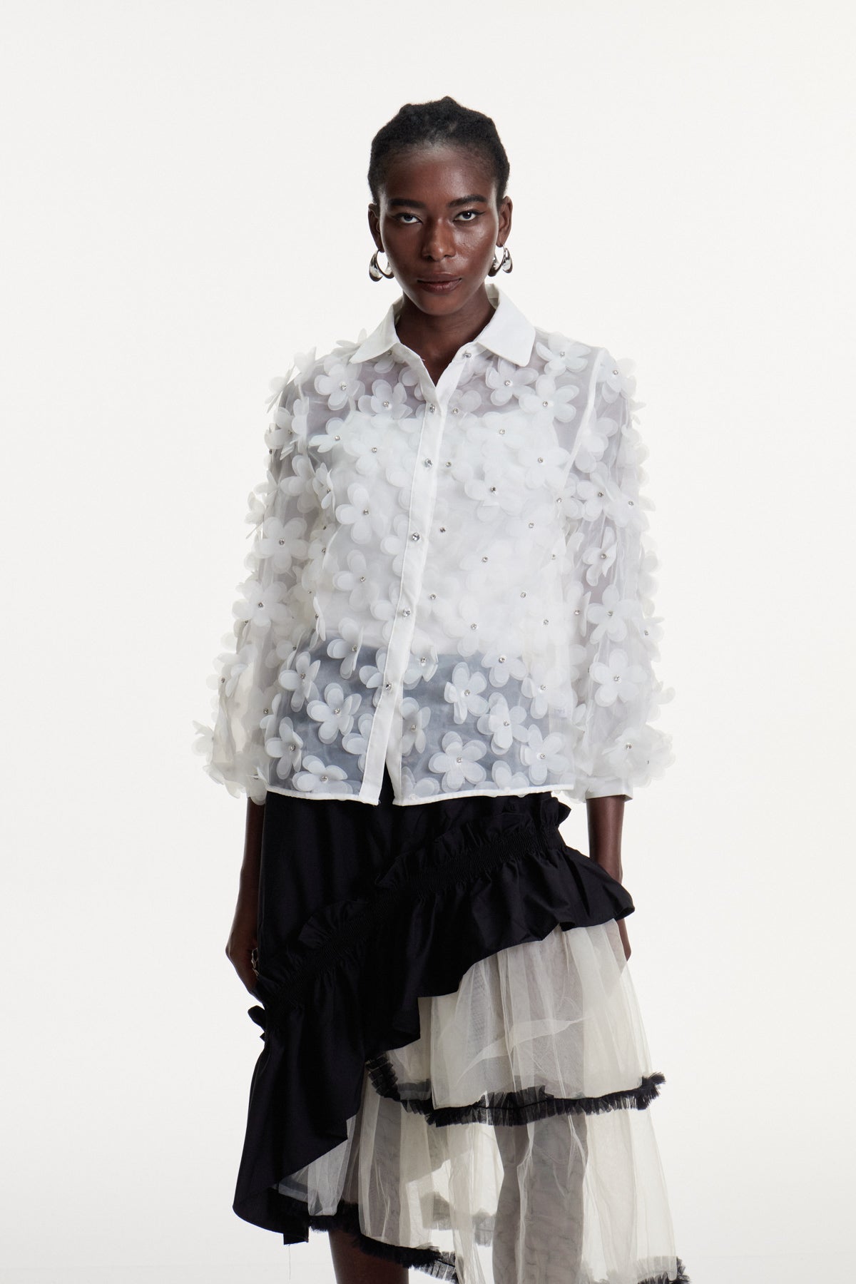 Dalit Flower Crystal Top