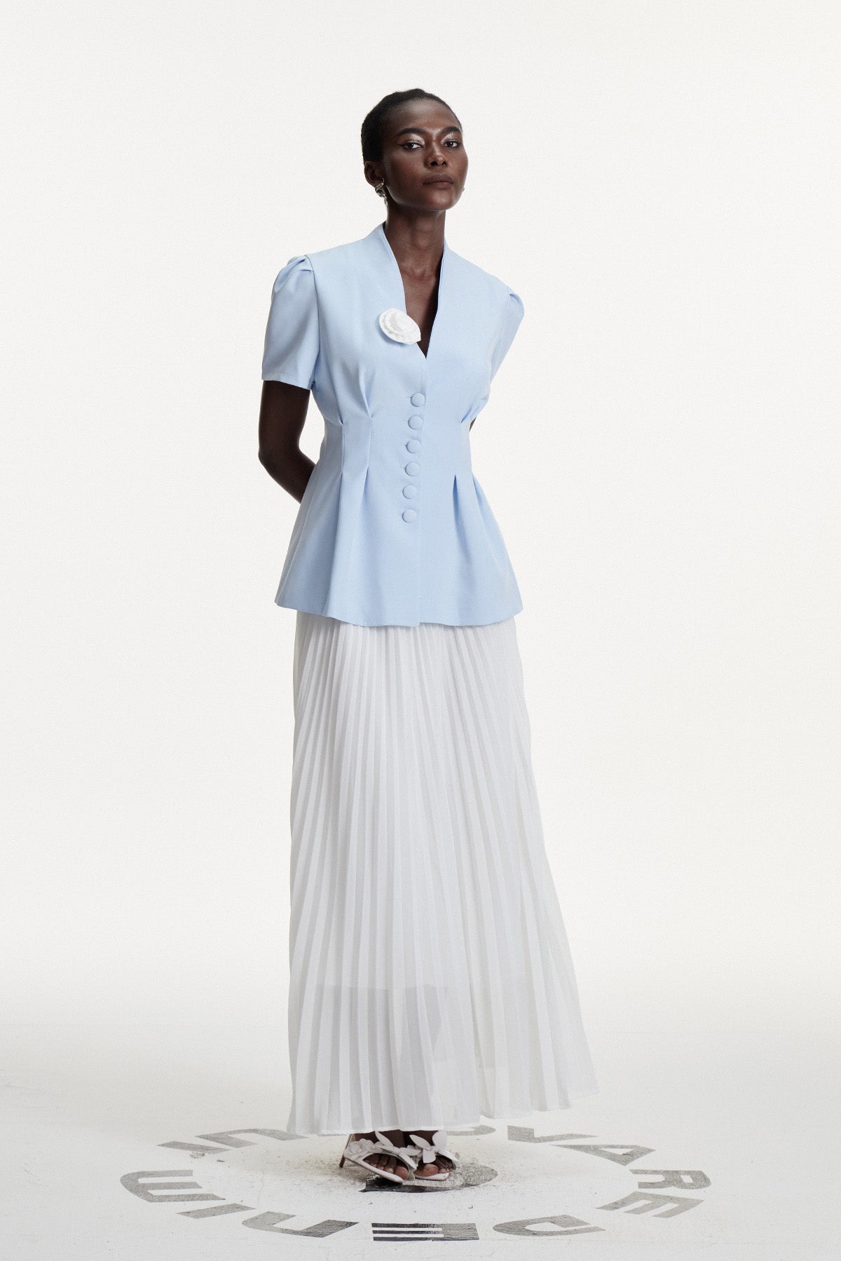 Dalya Flower Ruch Top