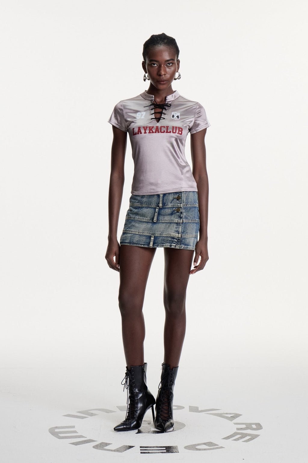 Damayanti Print Satin Top