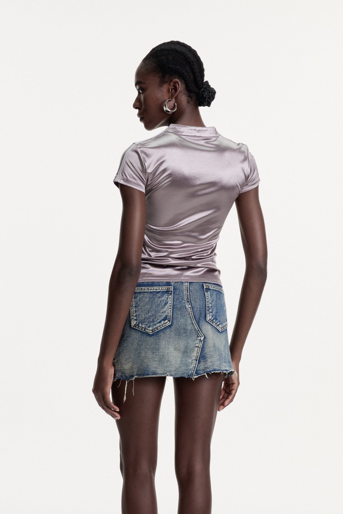 Damayanti Print Satin Top