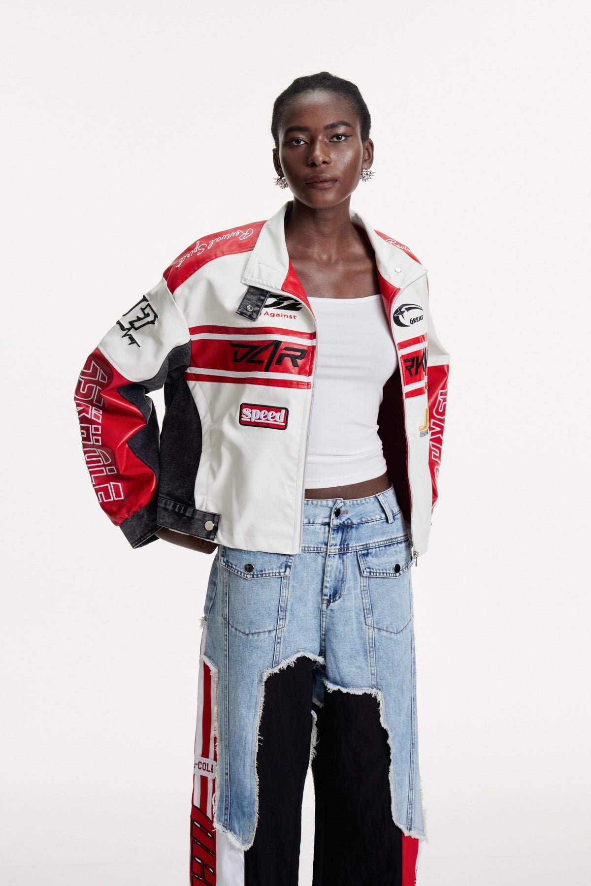 Damijan Print Deconstruct Jacket