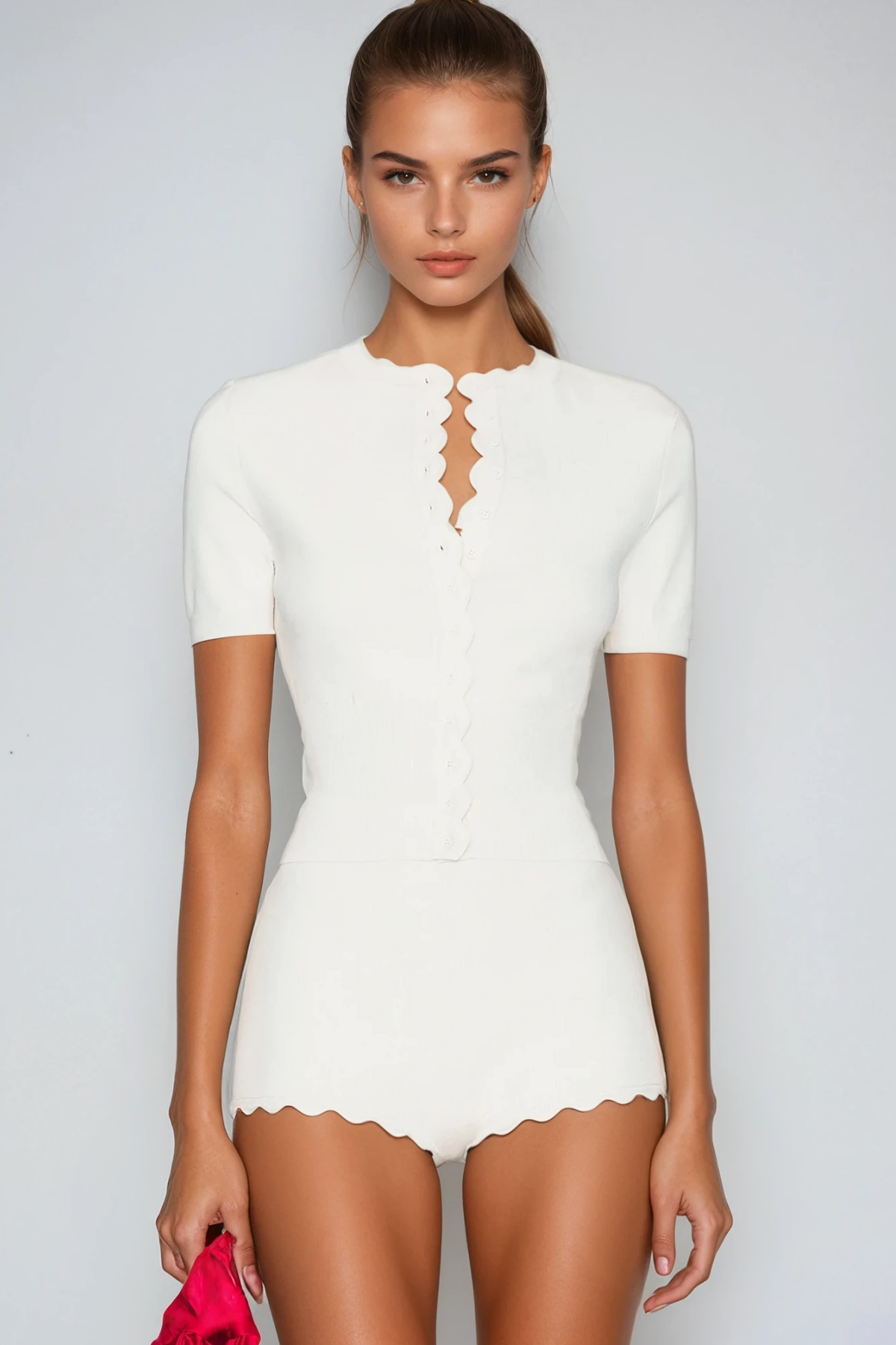 Damon Short Sleeve Knit Pants Set