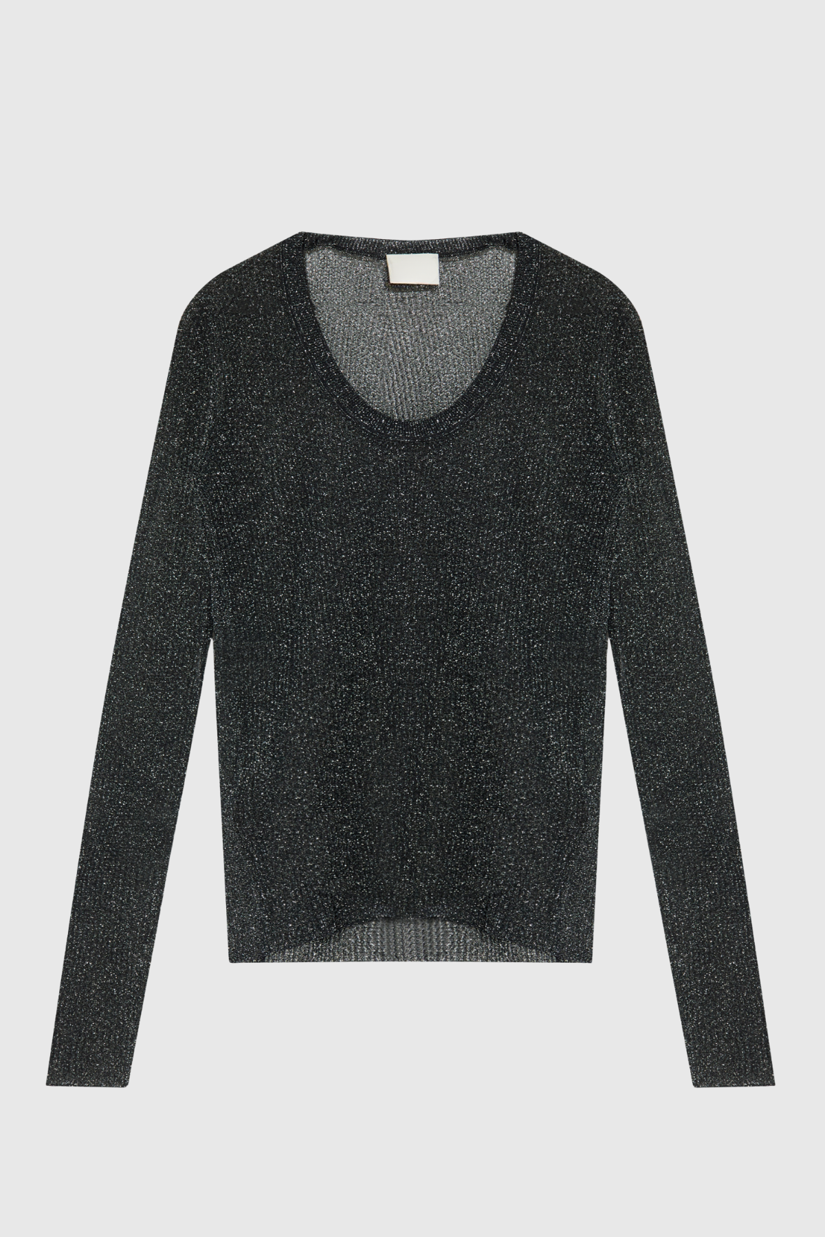 Dan Long Sleeve Glitter Top