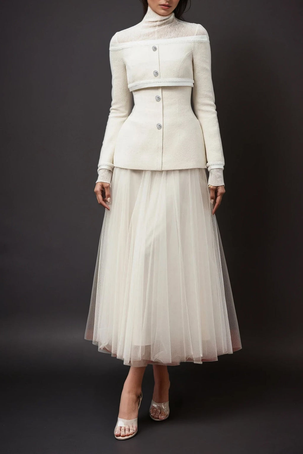 Daniels Off Shoulder Jacket