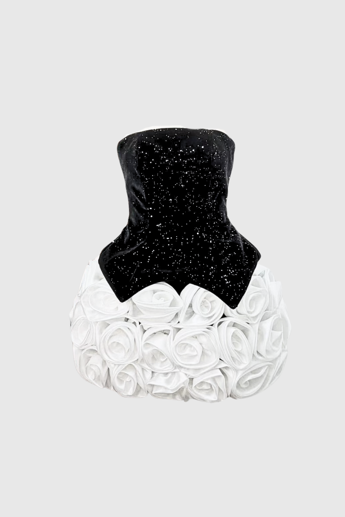 Danni Strapless Rhinestone Top