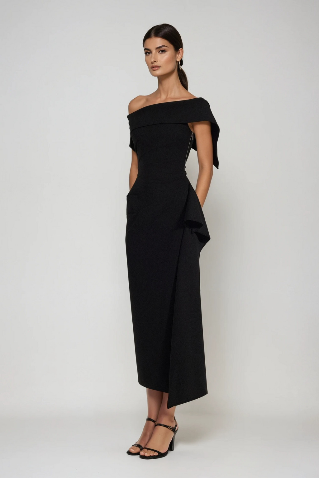 Danylo Asymmetric Maxi Dress
