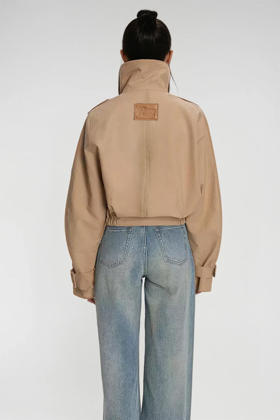 Dardana Double Breasted Lapel Jacket