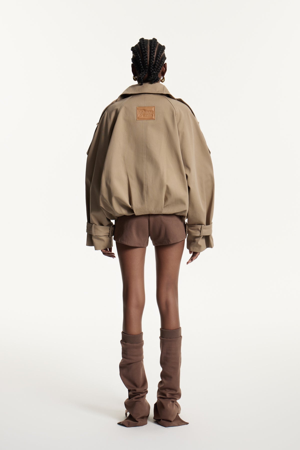 Dardana Double Breasted Lapel Jacket