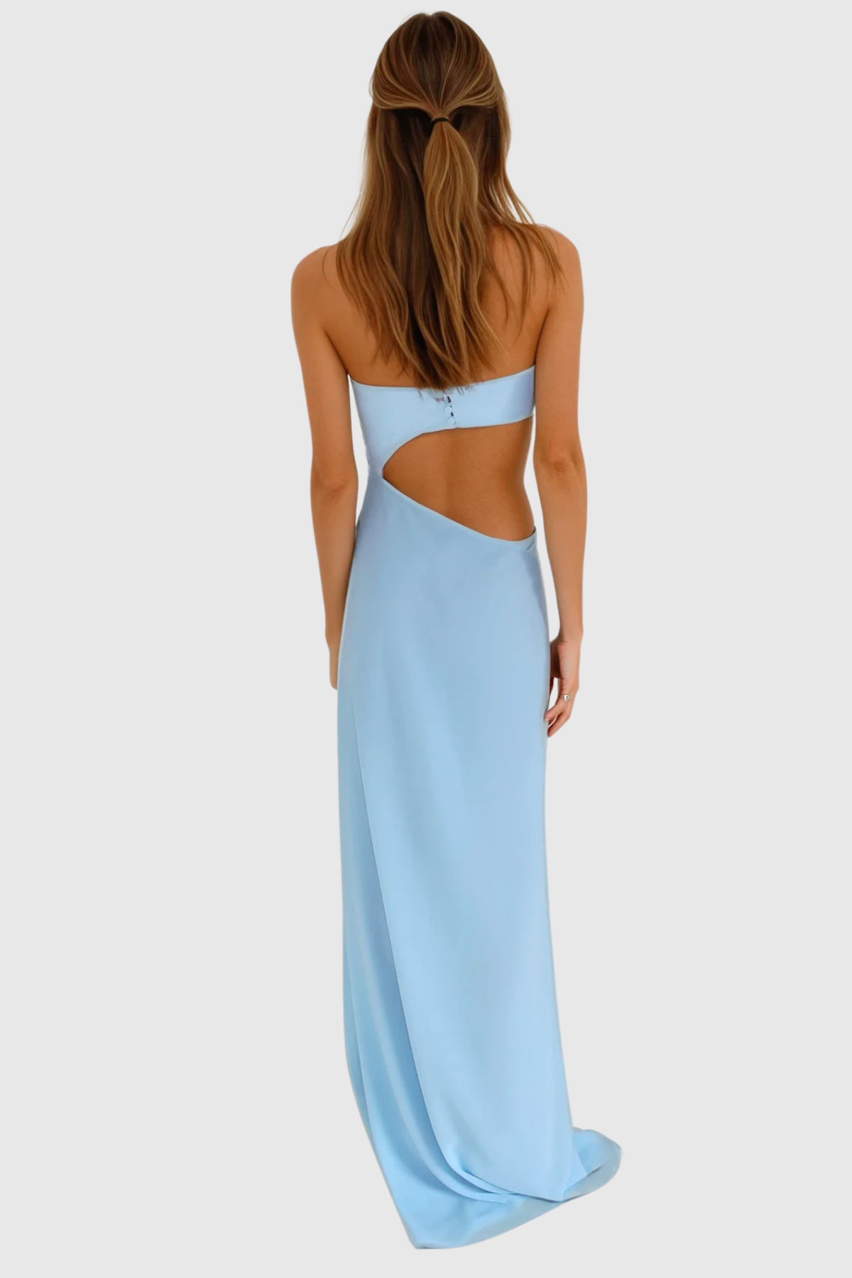 Darek Cutout Asymmetric Maxi Dress