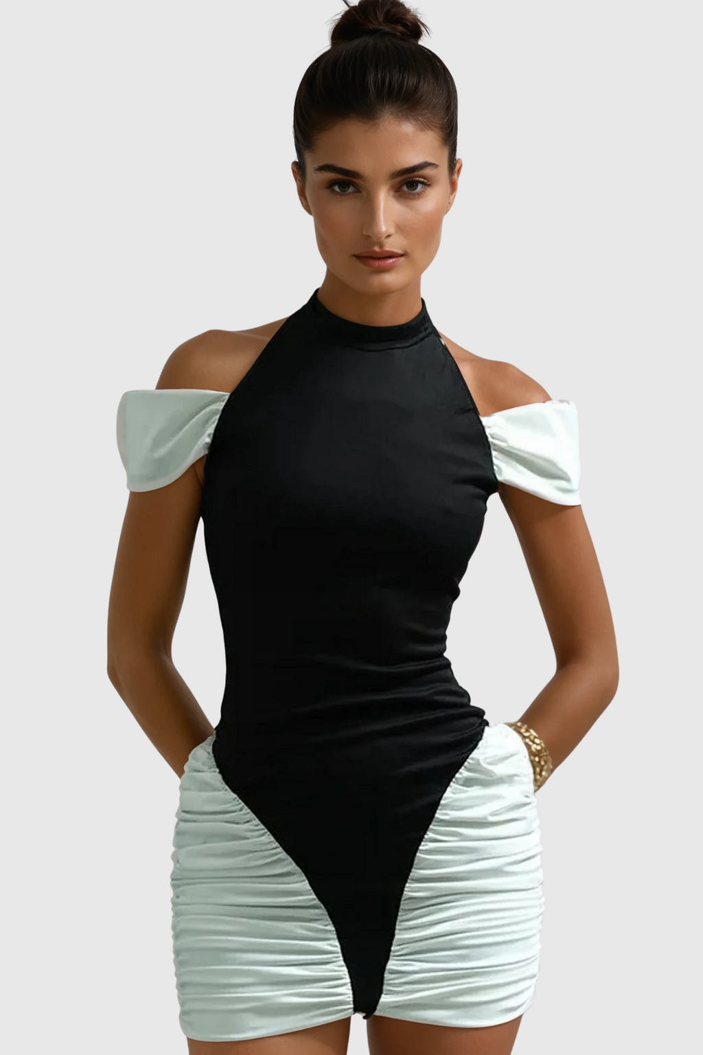 Daria Deconstruct Ruch Mini Dress