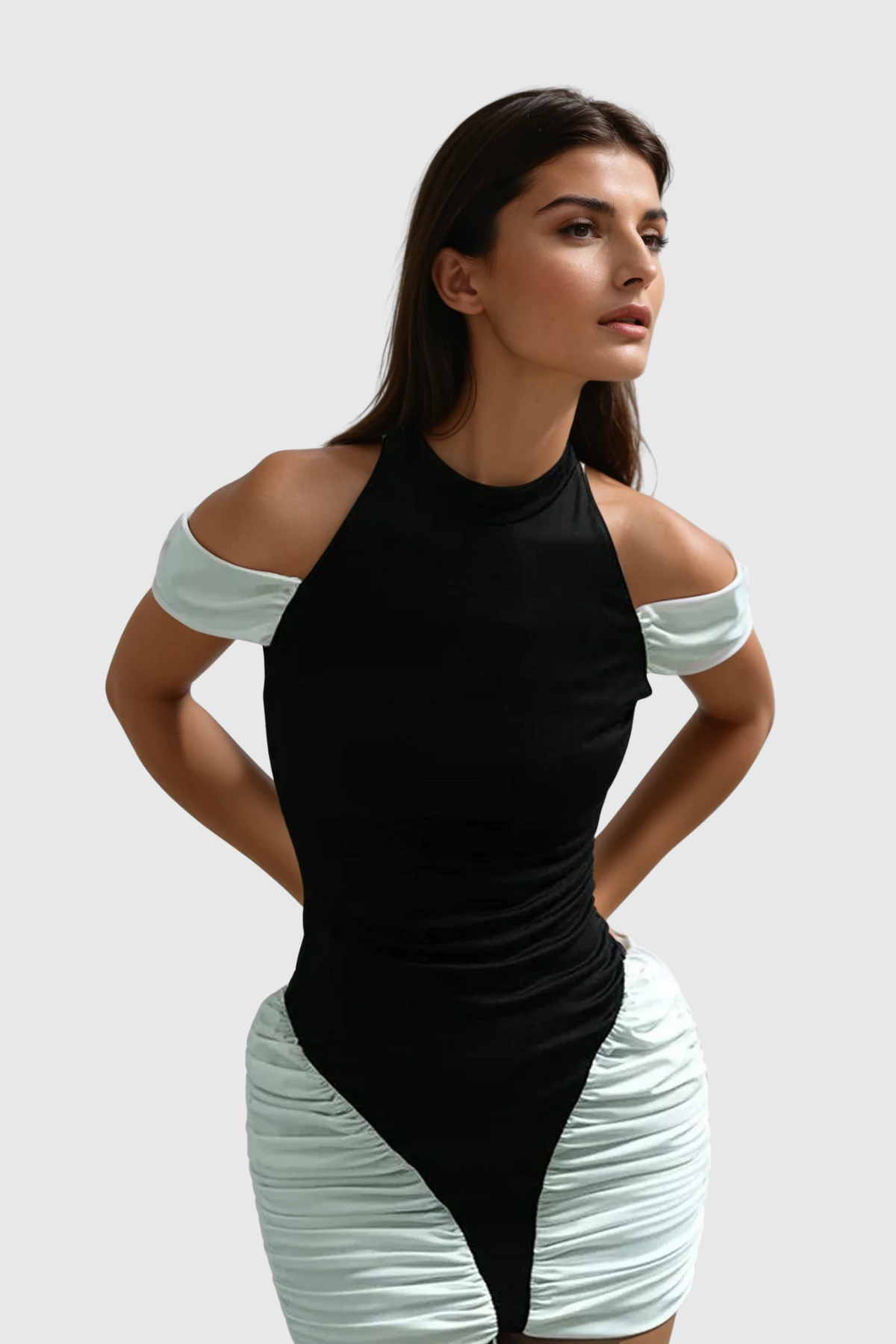 Daria Deconstruct Ruch Mini Dress