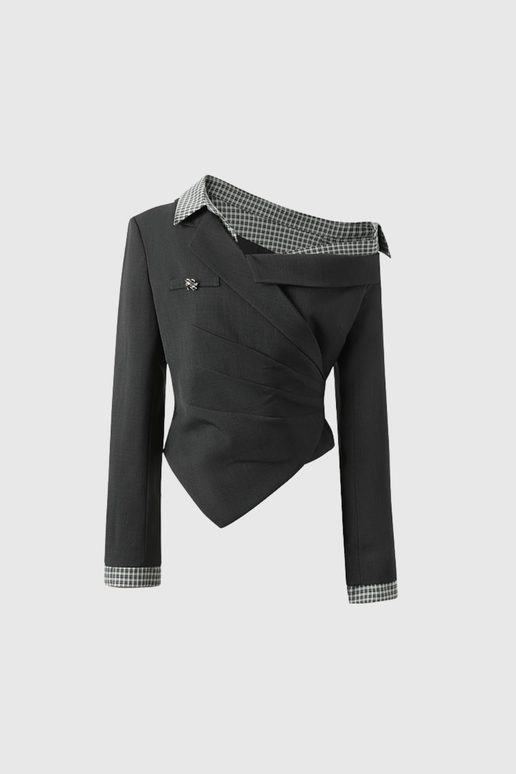 Darko One Shoulder Top In Green