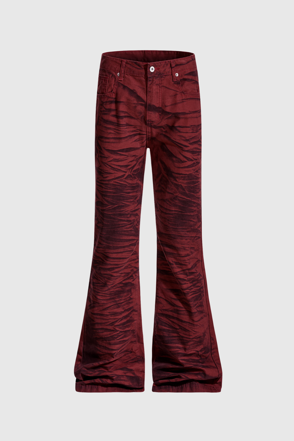 Dawa Print Bootcut Jeans