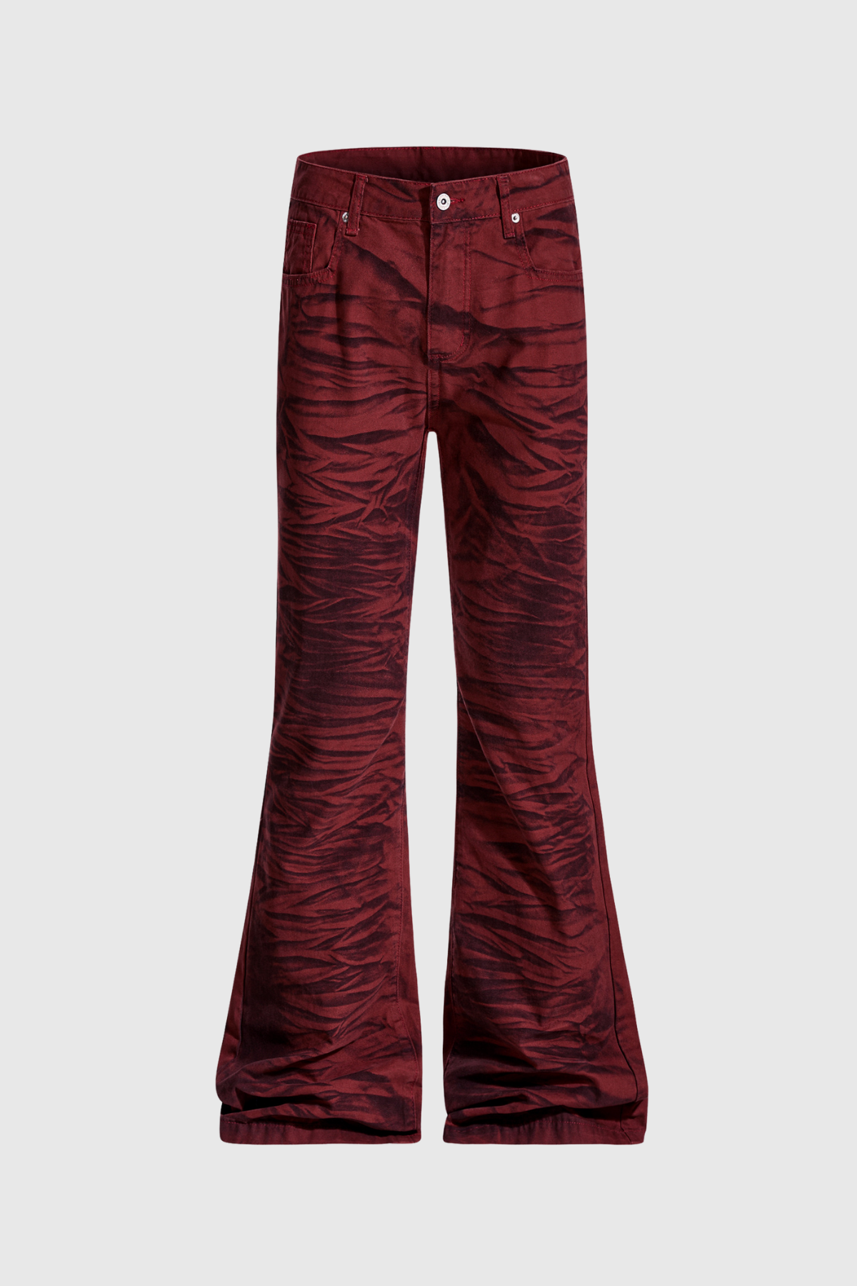 Dawa Print Bootcut Jeans