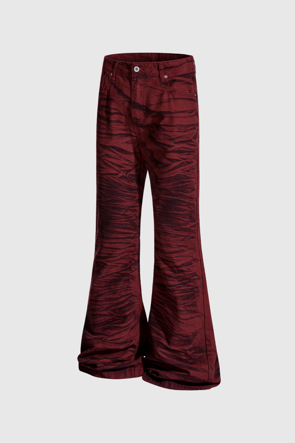 Dawa Print Bootcut Jeans