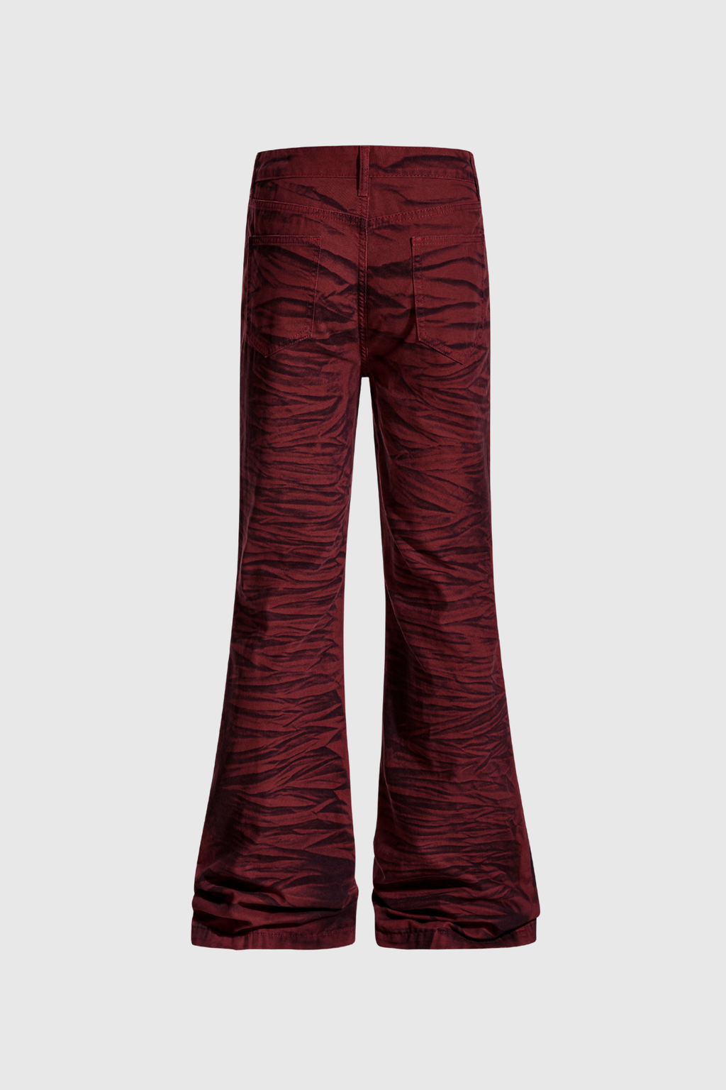 Dawa Print Bootcut Jeans